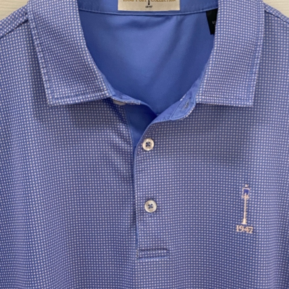 Lamppost Collection/ Golf Shirt/ Carmel CC / Medium